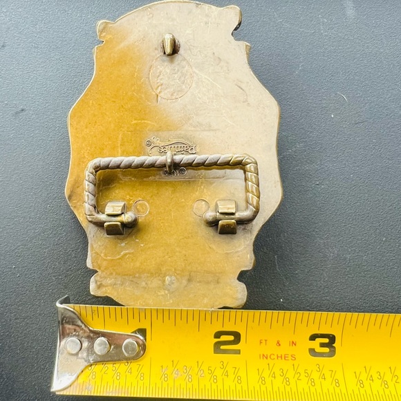 Vintage United States Marine Corps Collector Belt Buckle by Raintree - Picture 10 of 15